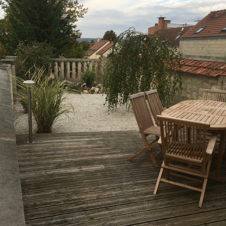 Ferienwohnung Au Tilleul Mezieres-sur-Seine Exterior foto
